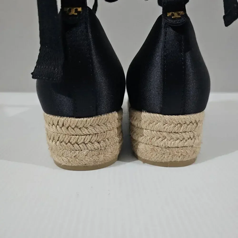 NWT Tory Burch Black Espadrilles - Picture 9 of 15